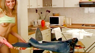 "Sexy Milf Masturbation Masterclass - Ironing Room Confessions"