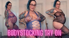 Body Stocking Try On Whilst Heavily Pregnant!