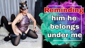 Femdom Wrestling & Facesitting Game - Orgasms