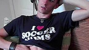 Colby Knox Strokes to Explosive Orgasm Solo