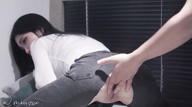 Asian Beauty in Ripped Jeans: Intense Anal Creampie Experience/ miuzxc