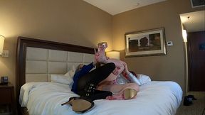 Hot Crossdresser Fucking TS Kelsey Masters