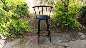 Doing the math with stiletto heels on my feet, my legs crossed and a cigarette (3)