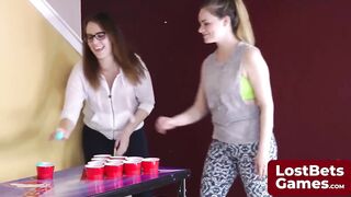 Helena Price - Helena's Strip Air Pong Showdown: Wild Shots and Wet Desires