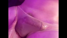 2 curious roommates showing on cam their tiny see-through briefs