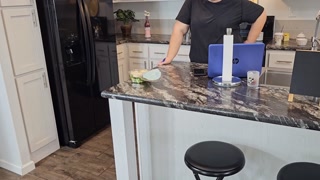 OMG!! Female customer caught the food Delivery Guy  jerking off on her Caesar salad (In Car)