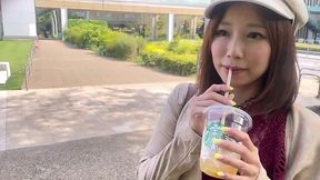 This Japanese hoe does everything for boyfriend's cock