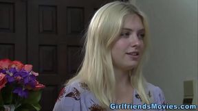 Beautiful teenage lesbians fingerfuck