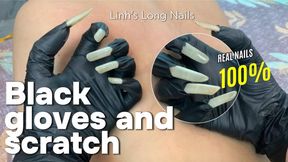 SCRATCHING A MAN'S BACK ITCH WITH SUPER LONG NAILS | LINH'S LONG NAIL | CRAZY ABOUT LONG AND NATURAL NAILS