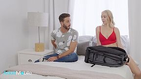 Braylin Bailey Is Happy To Return Home, Especially Since She Gets To Fuck Her Stepbro