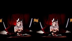 Helluvaboss. Loona gets cum in her pussy - VR -