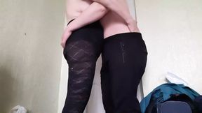 Passionate sex after a long separation - Lesbian-illusion