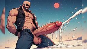 Hot Biker Men Cocks Out (ai)