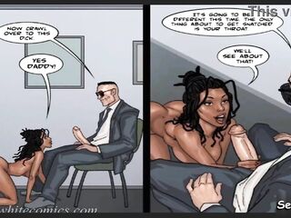 The Mayor Season 4 Ep. 4 - Black Criminal Harlots are shackled and drilled in the butt by LARGE WHITE DICKS