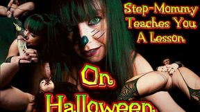 Step-Mommy Teaches You A Lesson On Halloween