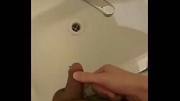 pissing in the sink