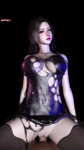 Sculpted Seduction: 3D Girl Model - 3D Animation Hentai