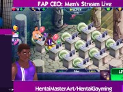 (Gay) Filling in the crack! Fap CEO:Men Stream #7 W/HentaiGayming