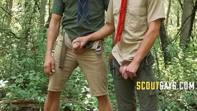 Hiking Buddies Share Secret Heat Under Canopy — Steamy Gay Encounter 18+