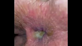 Nasty anal creampie for wife