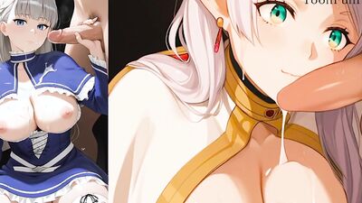 Exclusive cartoon hentai with big tits & nude action: Sousou No Frieren Compilation Highlight 2026 Part A