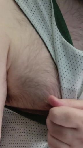 Exploring My Hairy Pits and Nipples with You