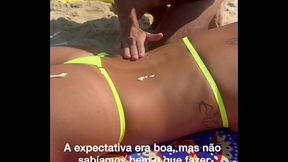 Rodeada de homens em dogging no estacionamento do Russo