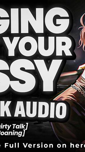 Key moment from "BEGGING TO EAT YOUR PUSSY - MALE MOANING AND WHIMPER AUDIO"