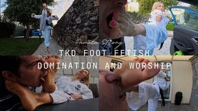 Pamela Strong tkd foot fetish domination and worship