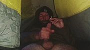 Steaming hot smoke in my tent