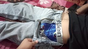 Wow First Time I Touch My Stepbrother Big Monster Cock in Pant