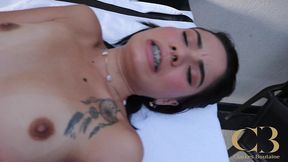 squeezing black monster cock inside kel aguiar tight asshole full