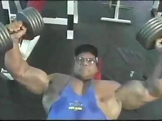 Greg Kovacs Lifting Weights