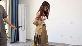 walking my chinese submissive slave