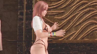 Nude Mod Fanservice Gets Big Tits and Ass Destroyed in DoAXVV