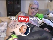 MyDirtyHobby - Sexy Milf Cat-Coxx Grabs The Opportunity To Fuck A Horny Young Hard Cock