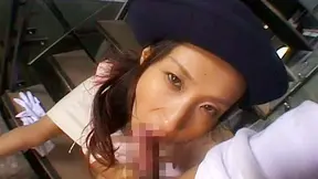 Ebony Ammy Blows Mind With Sensual Blowjob Action