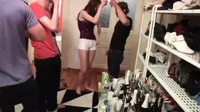 Party sluts get fucked in wild Berlin after-party