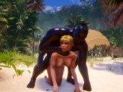 BBC Slave Femboy 3D