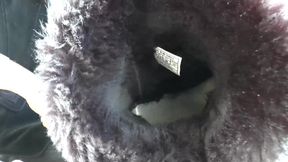 Extremely Stinky Feet From Fur Boots! Sniffing Boots and Foot Fetish Fucking, Lady Victoria Valente