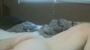 Gagged Guy Shoots a Huge Load