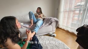 fetiche de pies calientes entre lesbianas