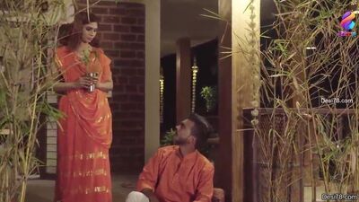 Desi princess is passionately kissed by a handsome man before romantic sex