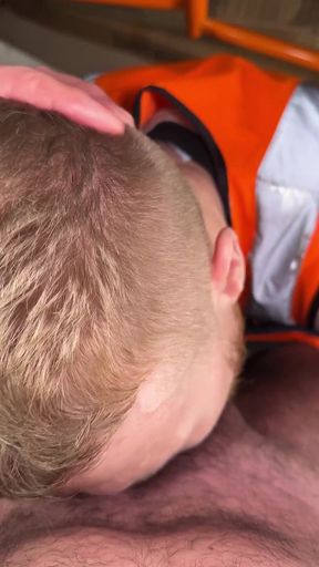 Older Boss Hires and Deepthroat His Friend's Ginger Stepson