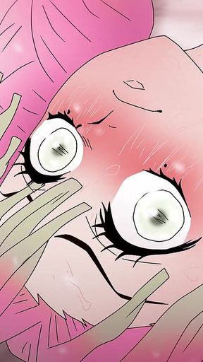 Neighbors Prevent Pink-haired Mitsuri Kanroji From Fucking ( Hentai 2D )