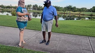 Golf trainer offered to train me, but  he eat my pussy - BBW SSBBW, big fat ass, thick ass, big ass