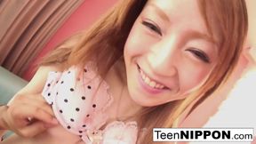 Sweet Japanese babe gets fucked POV style