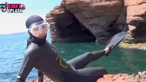 Freediving Fetish Fantasy: Fins, Gasps & Underwater Control - MOV