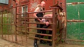 Bound Blonde Submits To Intense Bdsm Threesome