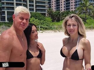 All Mighty Ring Seduces Older Golden-haired Gigi Dior & Tiny Oriental Jade Kimiko – Perverted Live 4K